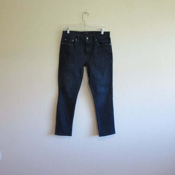 Banana Republic Other - Banana Republic Dark Wash Blue Slim 31 Straight Leg Jeans